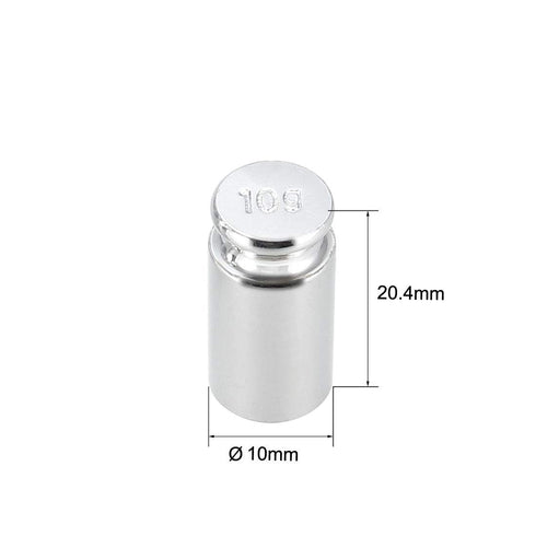 uxcell Calibration Weight 10g M1 Precision Chrome Plated Steel for Digital Balance Scales...