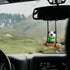ZOSTLAND Cute Swing Ornament Car Auto Rear View Mirror Hanging Decoration Suspension Pendant Accessories Applicable to Car Truck Suv (Panda)...