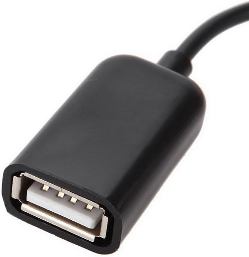 Micro USB to USB Female Adapter Cable for Power Charing and OTG Device...