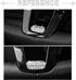 1797 for Volkswagen VW Accessories Jetta Passat Tiguan e-Golf Golf Atlas Arteon Bling Steering Wheel U Shape Cover Trim Parts Sticker Silver Cryst...