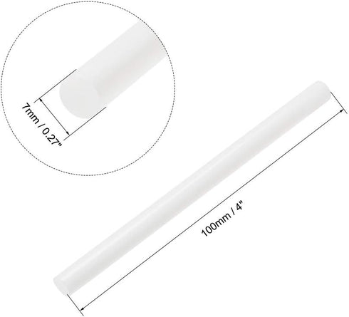 uxcell Mini Hot Glue Sticks for Glue Gun 0.27-inch x 4-inch White 6pcs...