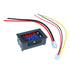 diymore 5PCS 0.28" Volt Amp Meter Digital Voltmeter Ammeter DC 100V 10A Waterproof Dual Display Current Voltage Meter Mini Ammeter Voltmeter 3 Bit...