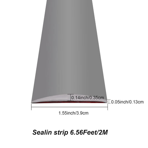 6.56 Feet Floor Transition Strip Waterproof Self Adhesive Transition Profile Flooring Cover Strips Vinyl Floor Edge Trim Floor Joining Strip Floor...