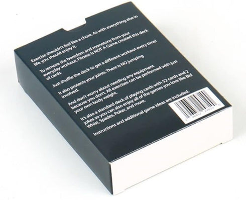 Low-Impact Exercise Playing Cards | 52-Card Deck | Bodyweight | All Fitness Levels | Strength Training and Cardio | at-Home Workout | Family Game ...