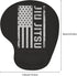 Brazilian Jiu Jitsu American Flag Mouse Pad with Wrist Support-Bottom Nonslip Personalized Mouse Pad Relieve Wrist Pressure Keyboard Mouse Pad Can...