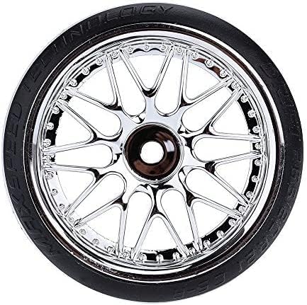 GoolRC 4PCS/Set 1/10 Drift Car Tires Hard Tyre Replacement for Traxxas HSP Tamiya HPI Kyosho On-Road Drifting Car...