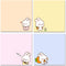 4 Pack 80Sheets Per Pack 3.15x3.15in Self-Stick Note Pads, Kawaii Sticky Notes,Cute Sticky Notes,Korean Sticky Notes,cute stationary,cute school s...