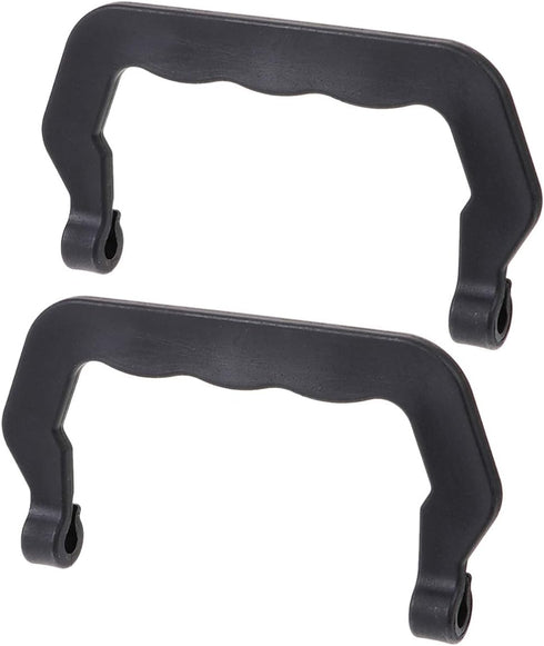 Zerodeko 10Pcs Pet Cage Handles, Black, Portable Plastic, Easy Install, Comfortable to Hold, Replacement Parts for Dog, Cat, Rabbit, Hamster, Bird...