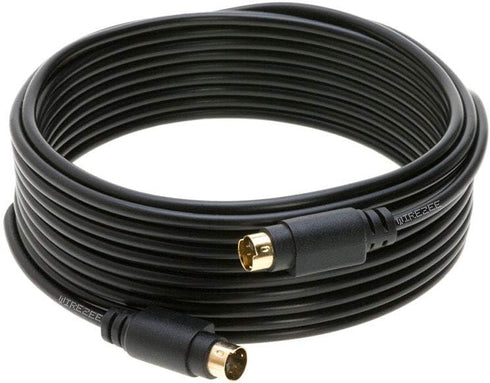 S-Video Cable 4 Pin Male 75 Ohm Patch Cord 6ft 12ft 25ft 50ft for DVD HDTV (12FT)...