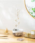 Branch Jewelry Rack With Rotatable Base and Storage Box Tree Tower Rack Hanging Organizer for Ring Earrings Necklace Bracelet,Suitable for living ...