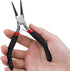 WUCID Jewelry Pliers,3.5-inch Pliers Elbow Straight Head Tweezers 12-Piece Jewelry Making Kit DIY Beaded Combination Kit Jewelry Making Supplies...