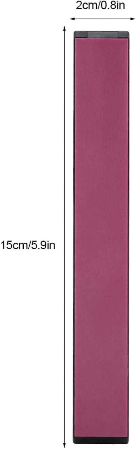 Knife Sharpening Stone, 3000# Sharpening Stone Whetstone Kitchen Knife Sharpener Polishing Grinding Tools with Base Ruby...