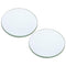 PATIKIL 4" (100mm) Focal Length Double Convex Lens, 2 Pack 50mm Diameter 9mm Height Glass Optically Polished Round Edges Lens for Physics Experime...