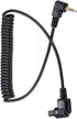 2.5mm-C3 Camera Remote Control Shutter Release Cable Cord for Canon EOS 6D Mark II, 5D Mark IV III II, 5DS 5DR, 7D Mark II, 1D X Mark II, 1D, 1DS ...