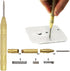2 Pcs Self-Locking Drill Bit Holder 60mm Length Extension Rod Screwdriver 1/4 Inch Hex Shank Quick Release Chuck Adapter Connector Power Drill Too...