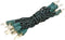 Novelty Lights 8.5 Feet 20 Bulb Clear Mini Light String on Green Wire, Non-Connectable Incandescent Fairy Lights for Bottles and Crafts, 4" Bulb S...