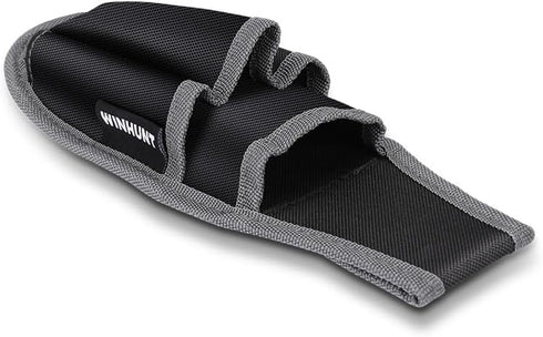 Tool Belt, 4 Pockets Tool Pouch for Tool Organization, with Metal Belt Clip Attachment, for Craftsmen, Electrician, Gardener, for Electric Pen, Sc...