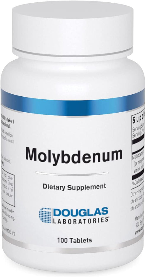 Douglas Laboratories Molybdenum (250 mcg.) | Supports Detoxification, Enzymes and Nerves | 100 Tablets...