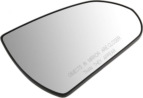 DNA Motoring OEM-MG-0018 87621F3050 Factory Style Right Side Mirror Glass w/Convex Spotter Compatible with 17-19 Elantra...