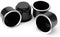 JoyTutus Cup Holder Insert 4pcs for RV Boat Car Couch Golf Cart, Elegant Chrome, Large Plastic Universal Drop in Cup Holder for Pontoon Table Sofa...