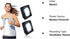 GOANDO Running Lights 2 Pack Safety Jogging LED Light for Runners and Joggers High Visibility Reflective Running Gear with USB Charging Line and S...