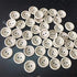 100 pcs Wooden Handmade Buttons, Crafts Assorted Buttons Wooden Sewing Buttons, for Sewing Clothing Accessories, DIY Crafting Projects Decorations...