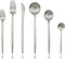 JASHII Luxury Flatware, Silverware Sets, 6-pieces Elegant Cute 18/10 Stainless Steel Silverware Set for Eating Home Kitchen Hotel Restaurant, Serv...