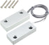 Home Security Wired Rolling Door Contact 0~100V/0.5Amp Magnetic Reed Switch MC-51 Alarm Sensor Magnetic Switch with 2 Wires for N.C. Applications...