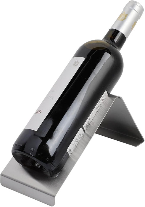 Zerodis Wine Holder,Stainless Steel Single Wine Bottle Rack Wine Storage Holder Red Wine Display Stand for Kitchen Pantry Cabinet Bar...