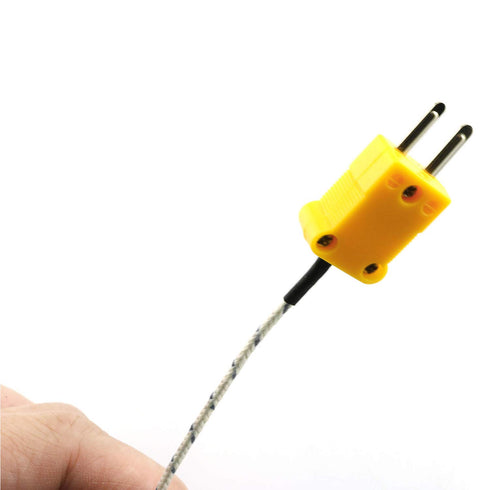 K Type Temperature Sensor 1m Measure Range -50~800 Degree Centigrade Mini Connector Thermocouple Probe Tester Line...