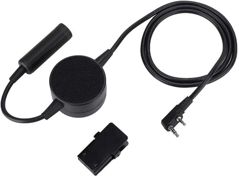 TCI PTT for Radio Walkie Talkie Headset,K Head Headset Push to Talk PTT,TCI Round Waterproof PTT for Two Way Radio Walkie Talkie Fit for ,for Kenw...