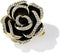 Black Camellia Brooch, Jewelry Gift for Women, Girls, Ladies, Exquisite Packaging...