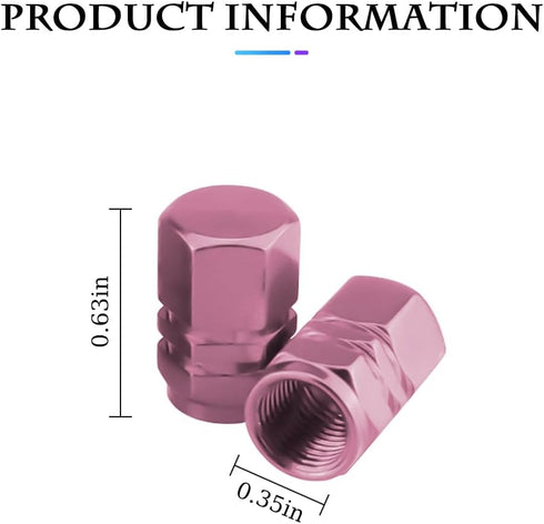 Fekey&JF 16 PCS Car Tire Valve Stem Caps, Waterproof Airtight Car Wheel Tire Valve Stem Covers Universal for Cars, Bicycles, Trucks, Motorcycles, ...