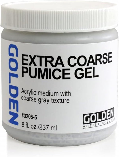 Golden Artist Colors - Pumice Gel Extra Coarse - 8 oz Jar...