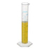 uxcell Plastic Graduated Cylinder, 25ml Measuring Cylinder, Science Test Tube Beakers, Single Metric Scale, Clear Hex Base Flask for Lab Home 3pcs...