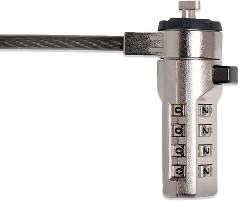 ChargeTech Anti-Theft Combination Cable Lock for Securing Laptops, Computers, Tablets and Other Devices...