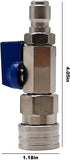 4500 PSI High Pressure Washer Ball Valve Kit 3/8 Inch Quick Connect for Power Washer Hose...