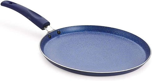 Satre Online and Marketing Small Non Stick Induction Dosa Pan,omlet Pan,Induction Base,Fry Pan,Blue - 1 Pcs...