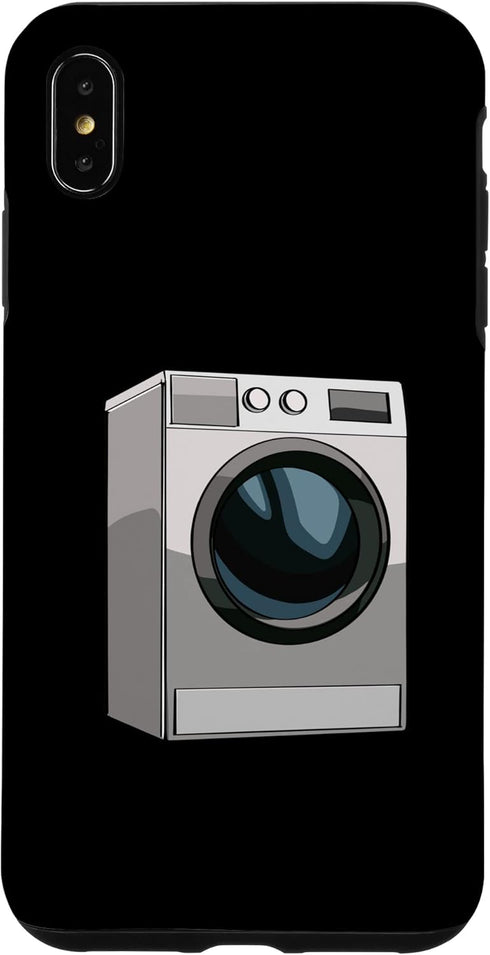 iPhone XS Max I love You Loads Mechanic Funny Women Washing Machine Love Case...
