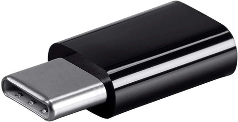 Monoprice USB-C to Micro B Adapter - Male-to-Female With Gold Plated Contacts, Compact and Portable, Black...