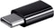 Monoprice USB-C to Micro B Adapter - Male-to-Female With Gold Plated Contacts, Compact and Portable, Black...