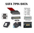 chenyang PS3 Hard Disk SATA 7Pin Male to ESATA 7Pin Female Extender Extension Cable 50cm...