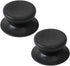 uxcell 2pcs Lid Knobs Pans Pots Cover Grip Lids Replacement Heat Resistance Plastic Knob Handle for Kitchen Bakeware Assessories Cover Black Great...