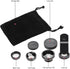3 Lens Kit for iPhone and Android Camera | Ultra Wide Angle, Fisheye, Macro Lenses | Smartphone Photography & Video Creation | Palo Alto Electroni...