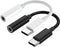 Wired Earbuds Cables 3.5mm Jack to Type C Cables Only 2-Pack (3.5mm Jack to Type C, Cables Only)...