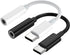Wired Earbuds Cables 3.5mm Jack to Type C Cables Only 2-Pack (3.5mm Jack to Type C, Cables Only)...