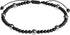 Black Agate/Terahertz Adjustable Ankle Bracelets for Women Spiritual Real Crystals Beaded Anklet Handmade Beach Foot Simple Jewelry...
