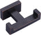 Bathroom Double Towel Hook Bronze Modern Oil Rubbed Bronze Tower Holder - Heavy Duty Coat Robe Hooks for Wall - Stainless Steel Shower Towel Hange...