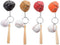 Baseball Glove and Bat Model Keychain Mini Novelty Handbag Car lover Sport -4 Pack...