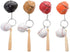 Baseball Glove and Bat Model Keychain Mini Novelty Handbag Car lover Sport -4 Pack...